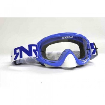Hybrid Tear Off Goggle: Blue