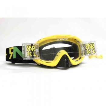 Hybrid XL Roll Off Goggle: Yellow