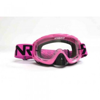 Hybrid Tear Off Goggle: Pink