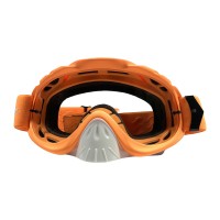 Hybrid Tear Off Goggle - Matt Orange