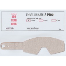 60% OFF: 100 x tear offs Fox Main pattern (old type not V11)