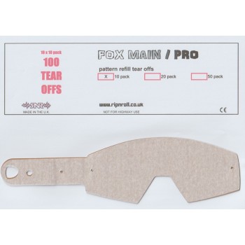 60% OFF: 100 x tear offs Fox Main pattern (old type not V11)
