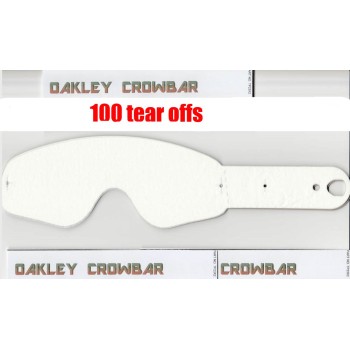 60% OFF: 100 x tear offs Oakley Crowbar pattern (10 x 10 pack)