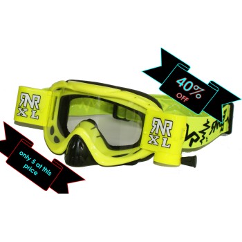 Hybrid goggle XL 36mm neon yellow - 40% OFF - only 5 at this price