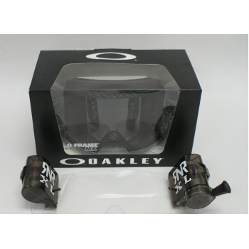 Oakley 2000 O-Frame Black Goggle and Roll Off System XL 36mm 
