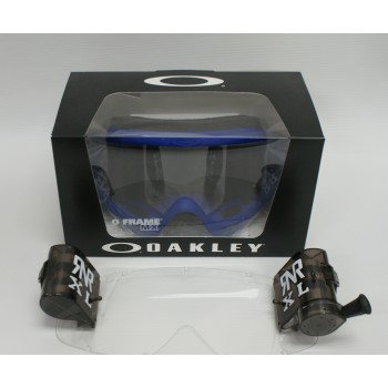 Oakley 2000 O-Frame Blue Goggle and Roll Off System XL 36mm 