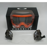 Oakley 2000 O-Frame Orange Goggle and Roll Off System XL 36mm 