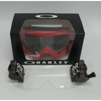 Oakley 2000 O-Frame Red Goggle and Roll Off System XL 36mm 