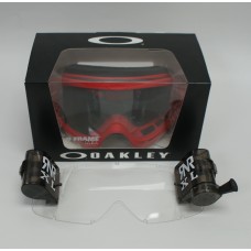 Oakley 2000 O-Frame Red Goggle and Roll Off System XL 36mm 
