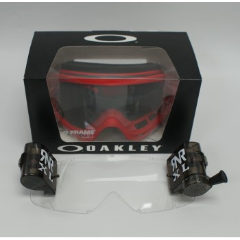 Oakley 2000 O-Frame Red Goggle and Roll Off System XL 36mm 