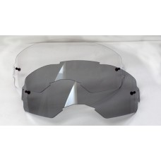 EKS Lucid tear off lenses: clear & smoke by RNR