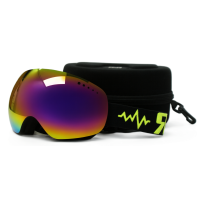 IC1 Snow Goggle - Black, Pink Multi Lens