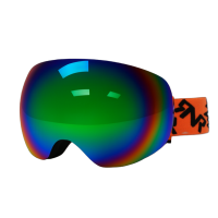 IC1 Snow Goggle - Neon Orange, Green Lens