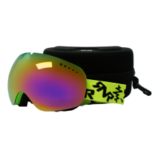 IC1 Snow Goggle - Neon Yellow, Pink Multi Lens IC1 Snow Goggle - Neon Yellow, Pink Multi Lens
